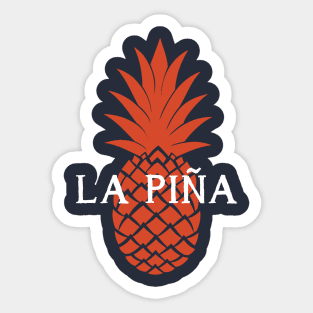 La Pina Baseball Sticker